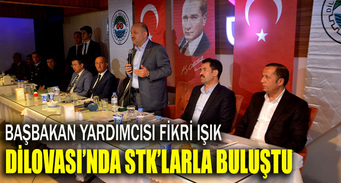 Işık, Dilovası'nda STK'larla buluştu