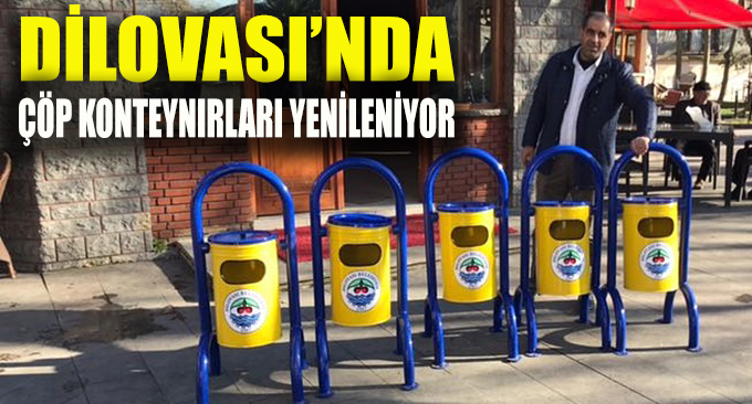 Dilovası’nda Çöp Konteynerleri Yenileniyor