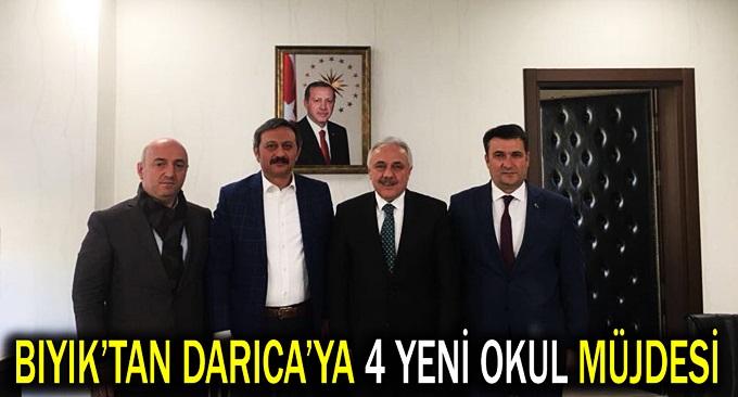 Bıyık’tan Darıcalılara eğitim müjdesi