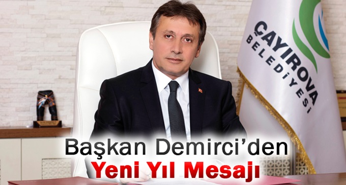 Demirci'den yeni yıl mesajı