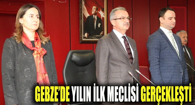 Gebze’de yılın ilk meclisi yapıldı