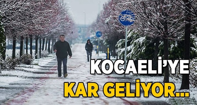 Kar geliyor!