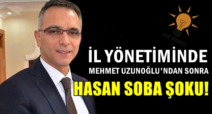 İl yönetiminde büyük sürpriz!