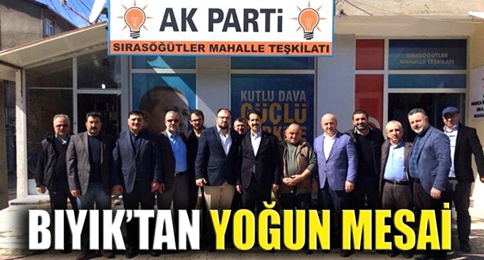 Bıyık’tan yoğun mesai