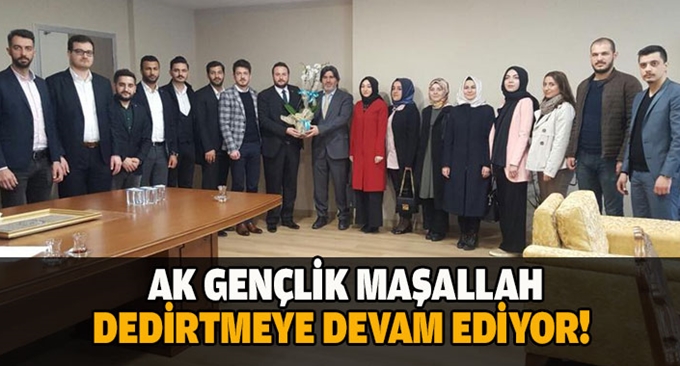 AK Gençler Kocaeli'yi dolaştı