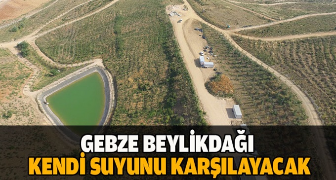 Beylikdağı kendi suyunu karşılayacak!