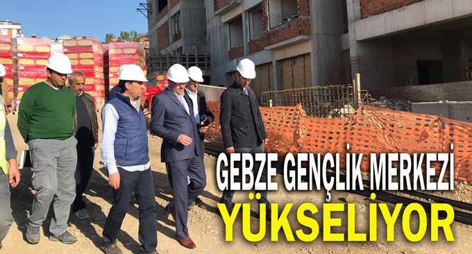 Gebze Gençlik Merkezi yükseliyor