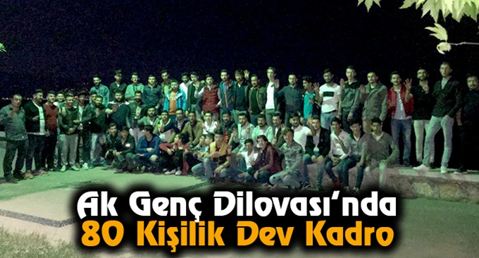 Ak Genç Dilovası'nda 80 Kişilik Dev Kadro