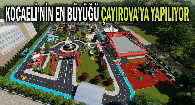 Çayırova’da Yatırımlar Trafik Eğitim Parkıyla Devam Ediyor