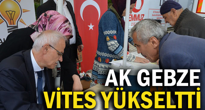 AK Gebze vites yükseltti