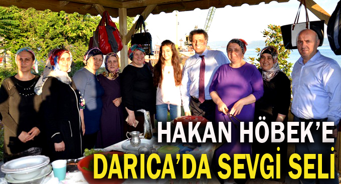 Höbek'e Darıca'da büyük ilgi vardı