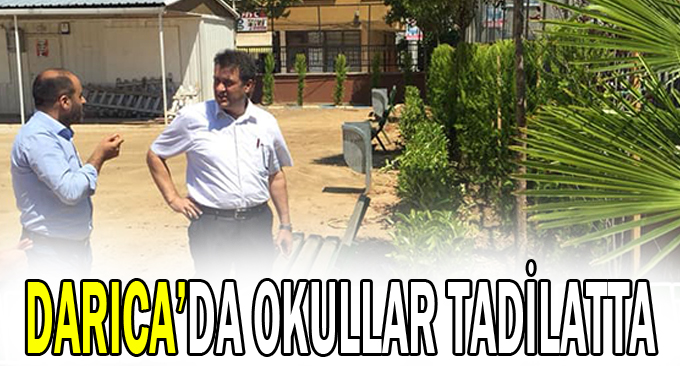 Darıca’da Okullar Tadilatta