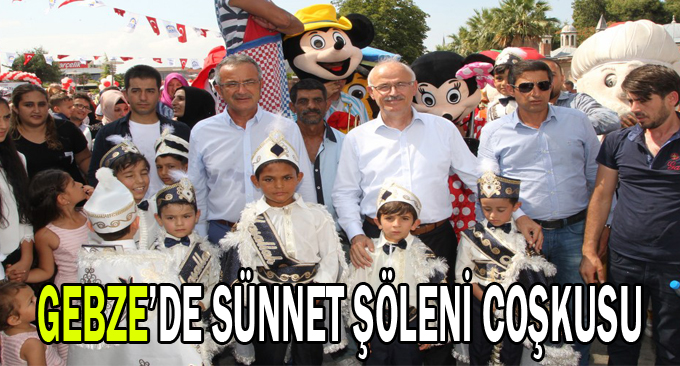 Gebze’de sünnet şöleni coşkusu