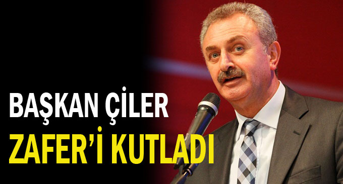 Çiler Zafer'i kutladı