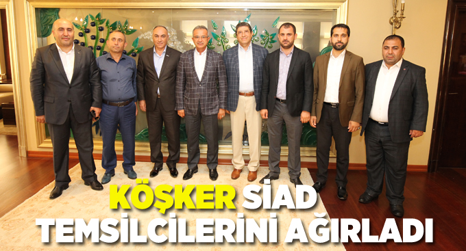 Köşker SİAD Temsilcilerini Ağırladı