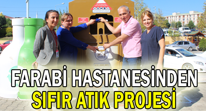 Farabi hastanesinden sıfır atık projesi