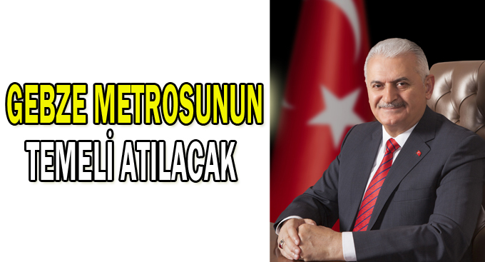 Gebze metrosunun temeli atılacak