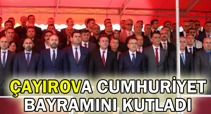 Çayırova Cumhuriyet bayramını kutladı