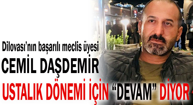 Daşdemir, bir dönem daha dedi!