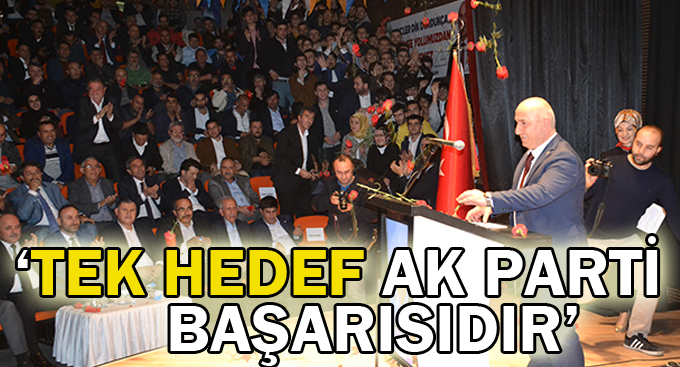 Bıyık, ''Tek hedef AK Parti başarısıdır''