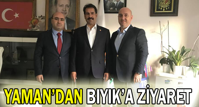 Yaman'dan Bıyık'a ziyaret