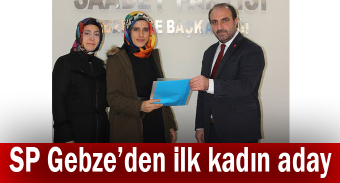 SP Gebze'den ilk kadın aday