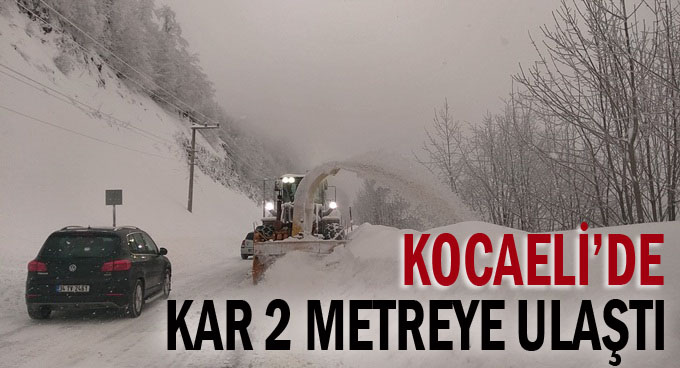 Kocaeli’nin ‘’Kar Timleri’’ hazır kıta