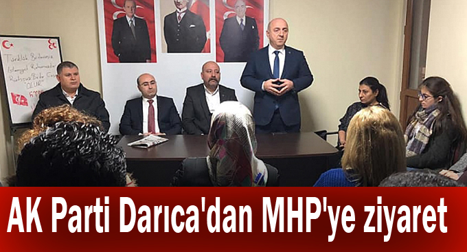 AK Parti Darıca'dan MHP'ye ziyaret