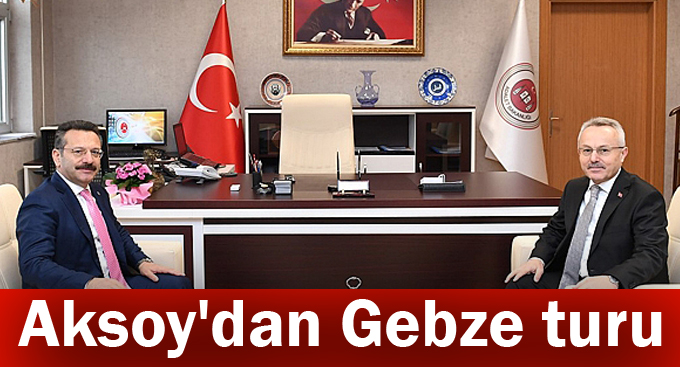 Aksoy'dan Gebze turu