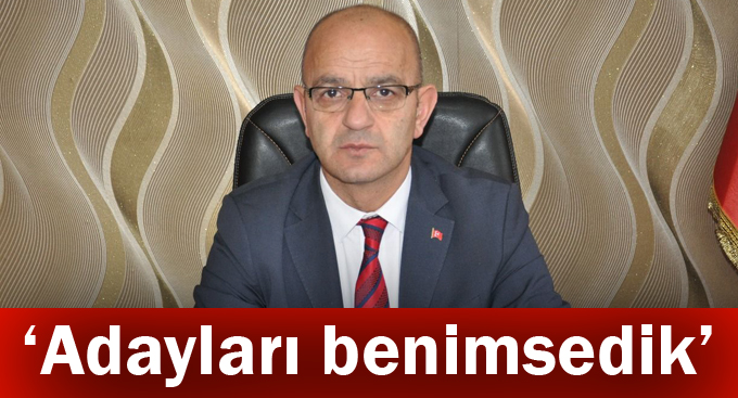 Ünlü, ''Adayları benimsedik''