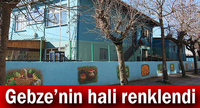 Gebze’nin hali renklendi