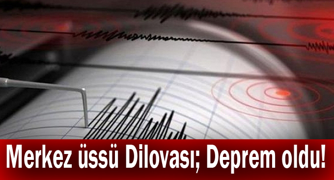 Merkez üssü Dilovası; Deprem oldu!