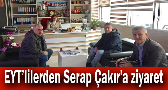 EYT’lilerden Serap Çakır'a ziyaret