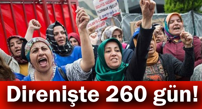 Direnişte 260 gün!