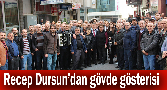 Recep Dursun’dan gövde gösterisi