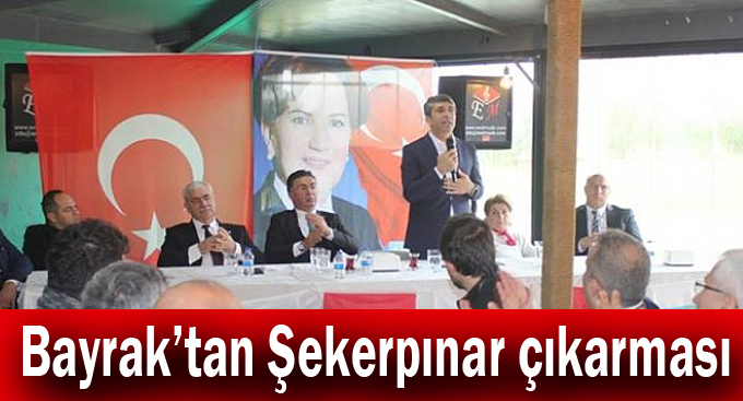 Bayrak’tan Şekerpınar çıkarması