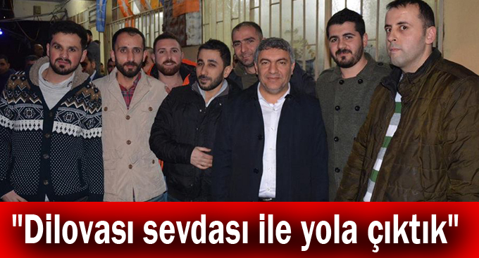 Şayir,"Dilovası sevdası ile yola çıktık"