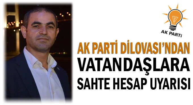 AK Parti'den sahte hesap uyarısı!