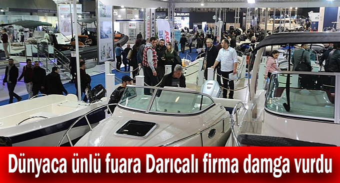 Dünyaca ünlü fuara Darıcalı firma damga vurdu