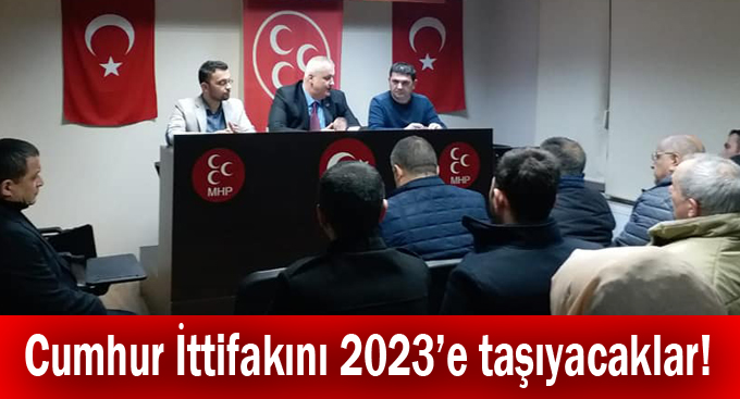 Cumhur İttifakını 2023’e taşıyacaklar!