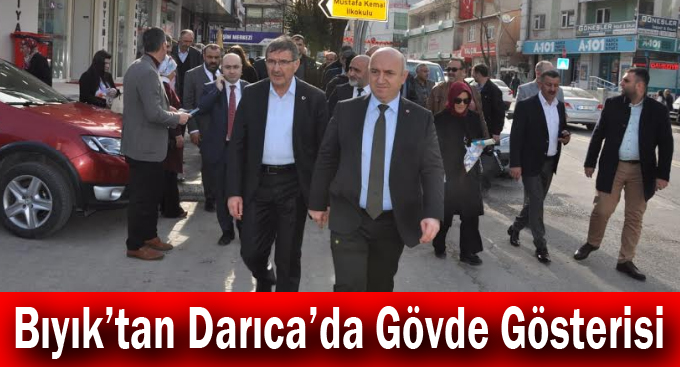 Bıyık’tan Darıca’da Gövde Gösterisi