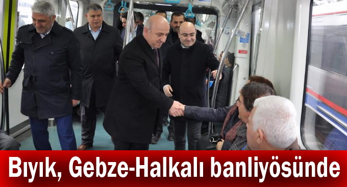 Bıyık, Gebze-Halkalı banliyösünde