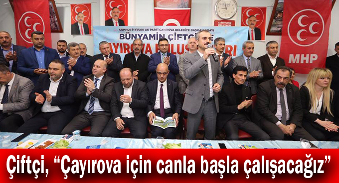 Çiftçi, “Çayırova için canla başla çalışacağız”