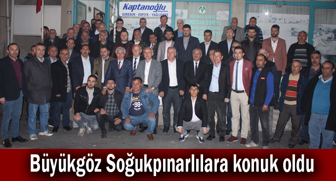 Büyükgöz Soğukpınarlılara konuk oldu