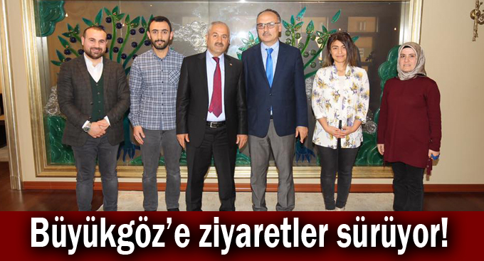 Büyükgöz'e ziyaretler sürüyor