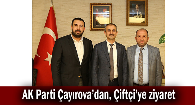 AK Parti Çayırova’dan, Çiftçi’ye ziyaret