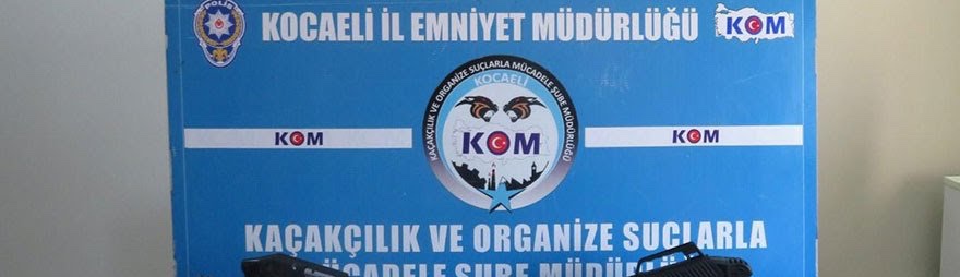 Kocaeli’de büyük silah kaçakçılığı operasyonu!