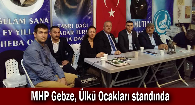 MHP Gebze, Ülkü Ocakları standında