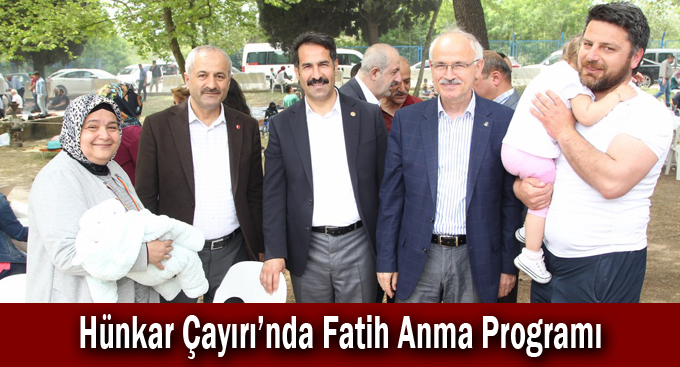 Hünkar Çayırı’nda Fatih Anma Programı