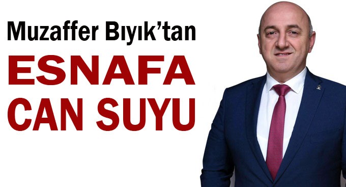 Bıyık’tan esnafa can suyu